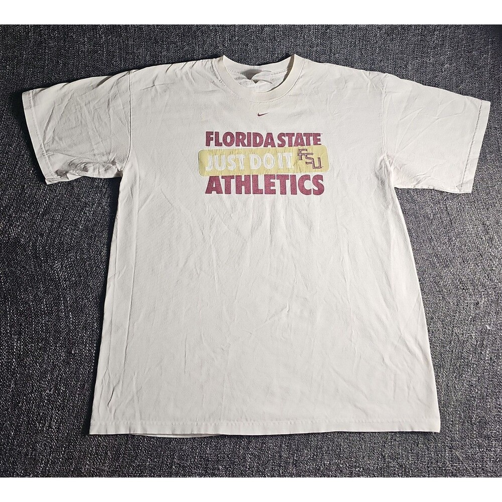 Nike Florida State Seminoles T-Shirt Mens XL Center Swoosh FSU NCAA